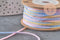 Cordon coton multicolore pastel 1mm, x5 mètre (G11330)
