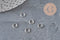 Stainless Steel 304 Round Closed Jump Rings, Platinum, 6mm/0.8mm, x5 (G11215)