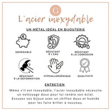 Base de bracelet chaine forçat acier 304 inoxydable argenté 4mm/15.5cm, x1 VALIDE