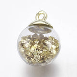 Bulle verre pour créations pendentif 10mm x2 G4157
