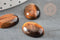 Cabochon ovale œil de tigre naturel marron 13x18mm, x1 (G2069)