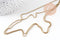 Chaine boule facettée laiton brut 1.5mm, x5mètres (G1638)