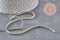 Chaine mesh serpent fer platine 4mm, x1 metre (G2320)