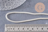 Collier chaine maille zamac argentée 5 mm/40cm, x1 (G1504)