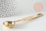 Cuillère à cire pour cire à cacheter dorée, x1 (G3452)