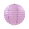 EP Abat-jour papier, fournitures créatives, lampe en papier, papier violet clair,boule papier ronde, décoration mariage, scrapbooking,30cm-G058