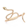 EP Bracelet jonc serpent réglable zamac doré 73mm, fabrication bijoux bracelet doré, x1 G6079