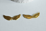 EP Breloque lunettes laiton, fournitures pour bijoux, breloques laiton brut , breloque bijoux,masque, l'unite, 33mm-G1505