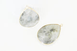 EP Pendentif goutte labradorite,creation bijou, Pendentif bijoux,pendentif pierre, pierre naturelle,labradorite nature,création bijoux,45mm