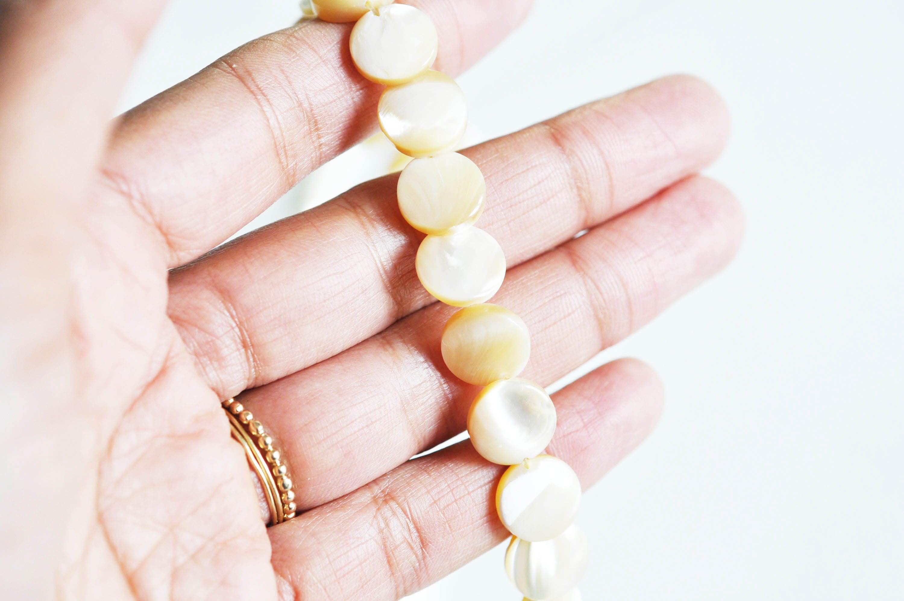 EP Perle nacre blanche naturelle ovale carrée disque tube,perle nacre naturelle,coquillage blanc,création bijoux,14mm,x 5,G1629