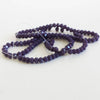 EP Perles cristal toupies à facette violet,perles bijoux, perle cristal violet, fourniture créative,Perle verre facette, x 20, 4x3mm