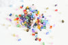 EP Perles rocaille Tube multicolore 2-3mm, x 10 grammes G5373
