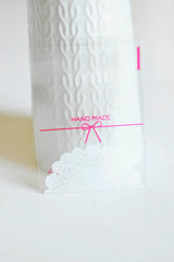 EP-Pochette plastique,pochette cadeau papier, papier craft,sachet cadeau,sachet mariage,petit sac,scrapbooking,10x7cm, x10 G1553