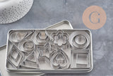 Emporte-Pièces Pâte polymère patisserie , x30 (G11121)