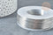 Fil d'acier inoxydable platine argenté 0.3mm, x1 Mètre (G8096)