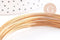 Fil métallique laiton brut 0.8mm / 20gauges, x1 mÚtre (G10687)