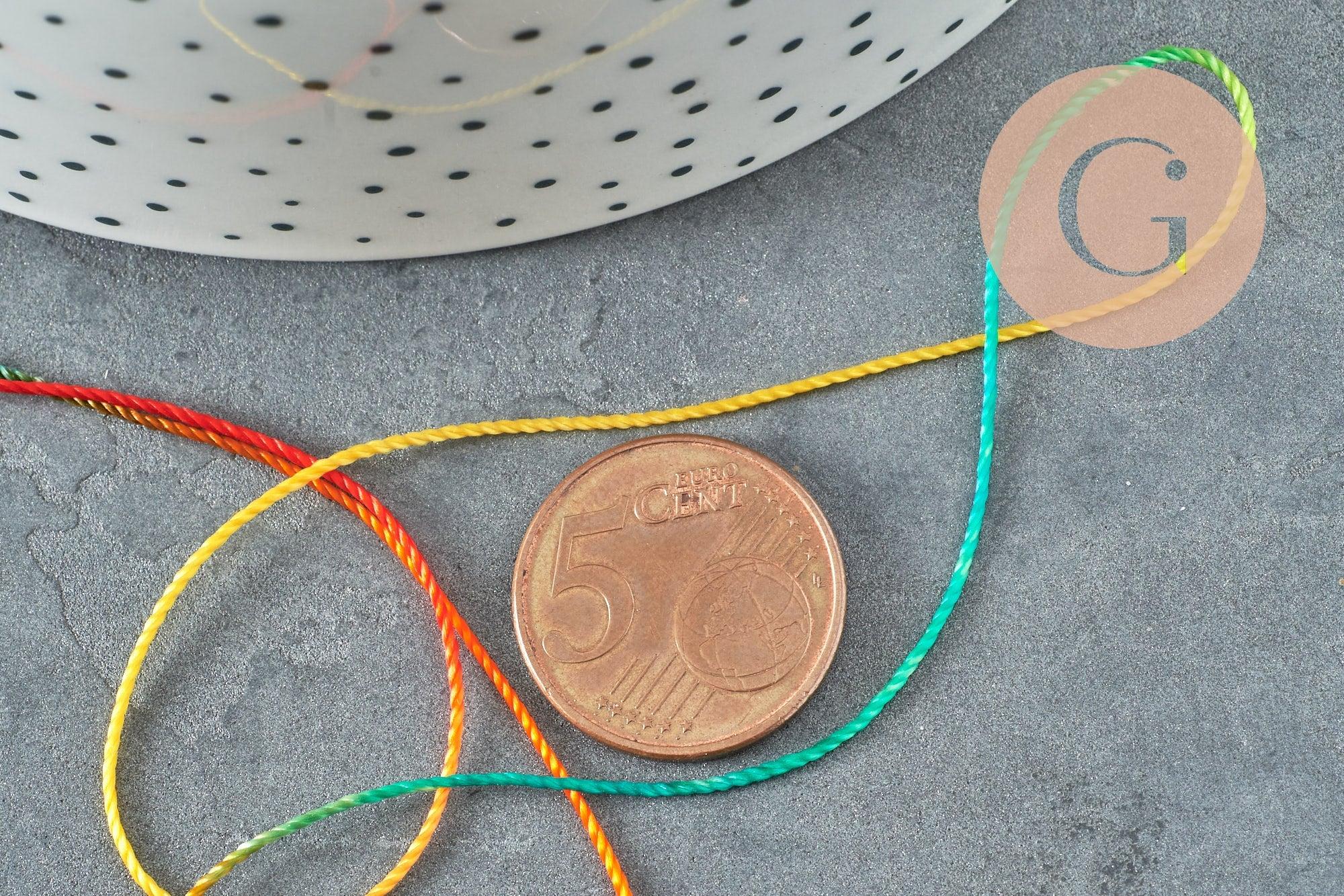 Fil multicolore 0.8mm, x10 Mètres (G2483)
