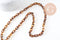 Grosse chaine écaille acrylique léopard perle acétate 14mm , x1 mètre (G2838)