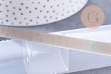 Lames de coupe pour pâte polymère Acier inoxydable 20cm, x1 (G10680)