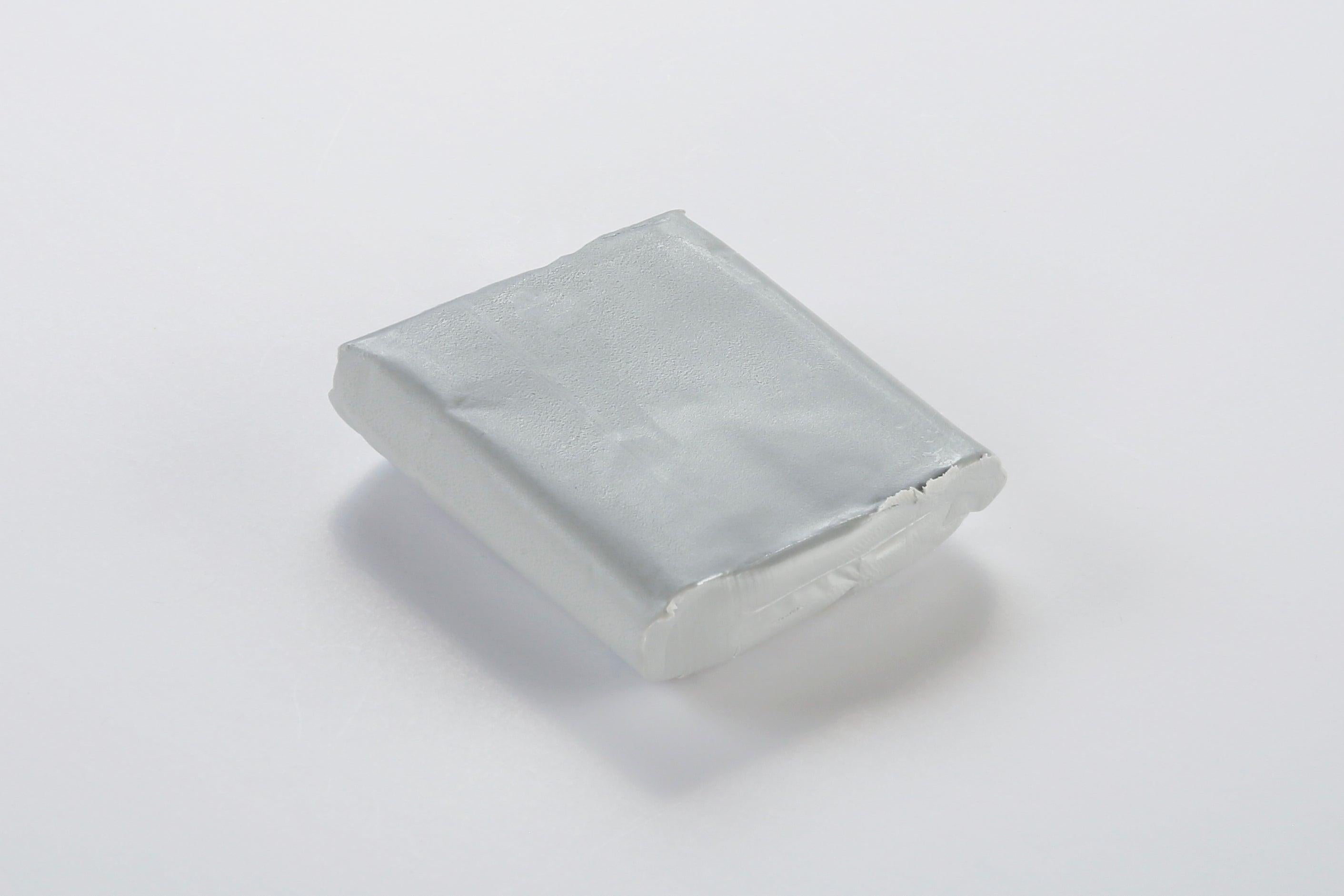 Pâte polymère Cernit Number one opaque - Gris x56g (G10425)