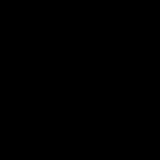 Pendentif signes astrologiques zircon laiton doré, x1 (G6416)