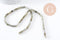 Perle rectangle labradorite, labradorite naturelle, pierre naturelle, perles pierre, 14mm x1 fil de 39cm (G0675)