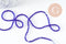 Perle rondelle cristal facetté bleu roi 2mm, perle toupies création bijoux fantaisie DIY, fil de 37cm x1 (G7241)