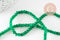 Perle rondelle jade vert,perle jade,pierre naturelle,jade naturel,4x3mm,fil de 35 cm (G4638)