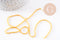 Perles jade jaune naturel, perle pierre, pierre précieuse, 2mm, fil de 42cm, x1 (G4714)