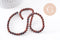 Perles jaspe bréchique naturel grade A 6mm, x1 fil de 38cm (G4412)