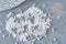 Perles tube blanc opaque façon Delica miyuki, x1 Sachet 8g (G8136)