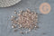 Perles tube verre marron glacé Silver Lined 2,5mm, x1 sachet de 8g (G11402)-Perles-Gingerlily Perles