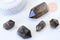 Pointe quartz fumé naturel, pointe quartz naturel, pierre semi-precieuse, séance lithothérapie, x1 (G5768)