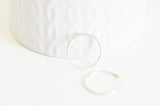 créoles fine argent massif 18mm,x2 (G3262)