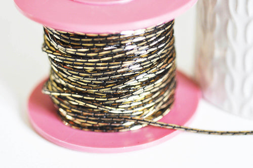 Raw brass chains per meter
