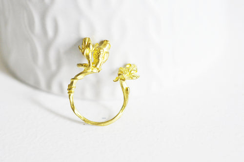Raw brass rings