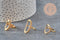 PHOTOS TO BE REDONE VARIATION TO BE TAKEN Oval ring 304 stainless steel gold IP Size 57, x1 (G11154) VALID
