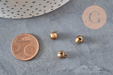 Grelot clochette laiton bronze 8mm, x10 (G11345)