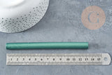 Baton de cire à cacheter vert foncé nacré 135mm, x1 (G8909)