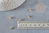 Bélière dorée 8x5mm, x10 (G0508)