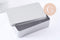 Boite rangement perles bijoux pour kit 15.3cm fer platine x1 (G10258)