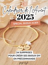 Calendrier de l'Avent bijoux DIY (PRECOMMANDE)