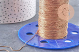 Chaine fine serpent laiton brut, chaine boule,sans nickel,grossiste,0.7mm, x5 / x10 / x15 mètres (G2404)