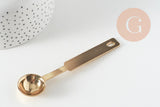 Cuillère à cire pour cire à cacheter dorée, x1 (G3452)