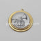 EP 1 Pendentif trompette laiton