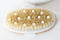 EP Brosse massage bambou & poils naturels, outil en bois pour massage du corps, accessoire auto-massage anti-cellullite,12.8cm, x1 G4582