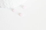 EP Cabochon rond quartz rose naturelle 6mm, x1 (G2228)