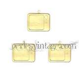 EP-Pendentif Télévision laiton x1 G7527