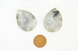 EP Pendentif goutte labradorite,creation bijou, Pendentif bijoux,pendentif pierre, pierre naturelle,labradorite nature,création bijoux,45mm
