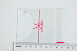 EP-Pochette plastique,pochette cadeau papier, papier craft,sachet cadeau,sachet mariage,petit sac,scrapbooking,10x7cm, x10 G1553